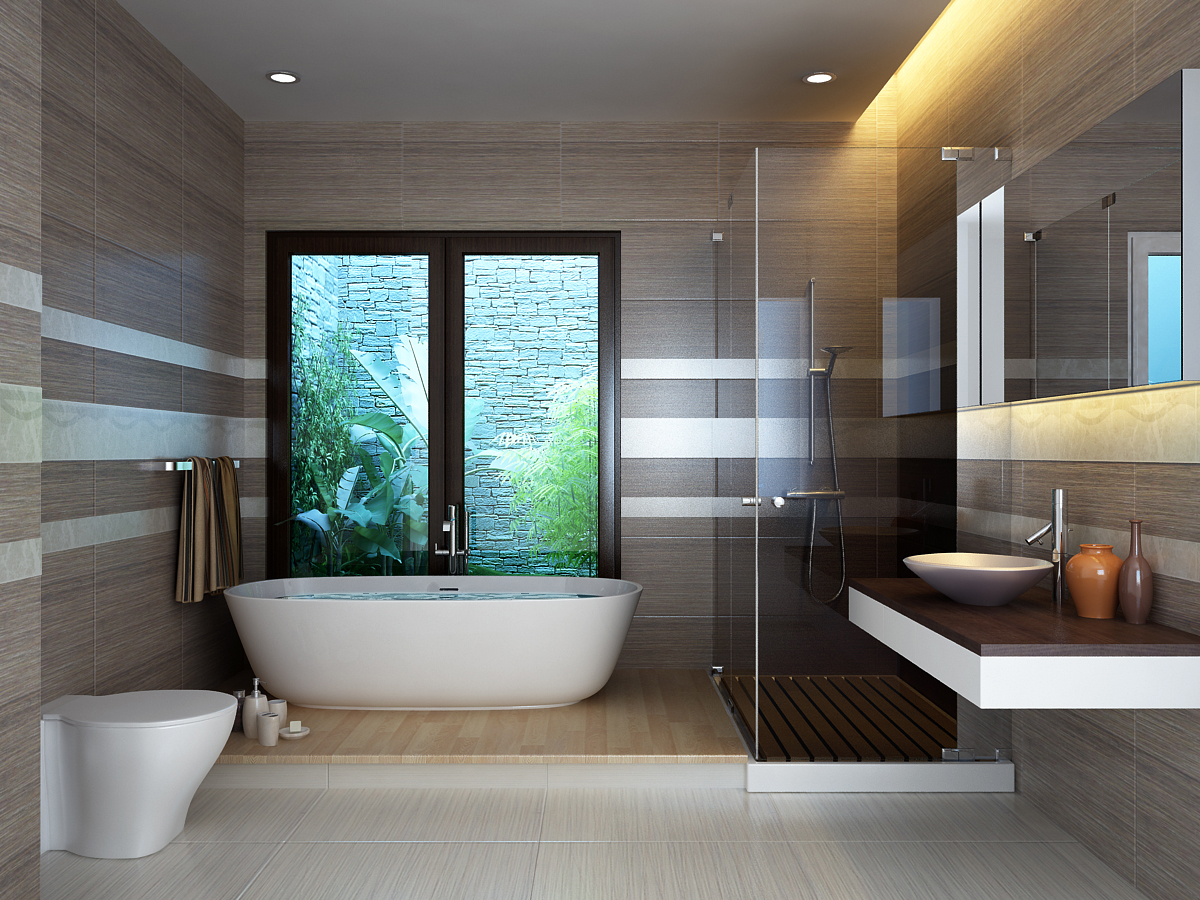 6 nguyên tắc bố trí thiết bị vệ sinh đẹp trong nhà tắm