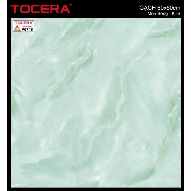 Gạch 60x60 Men bóng màu nhạt P6748