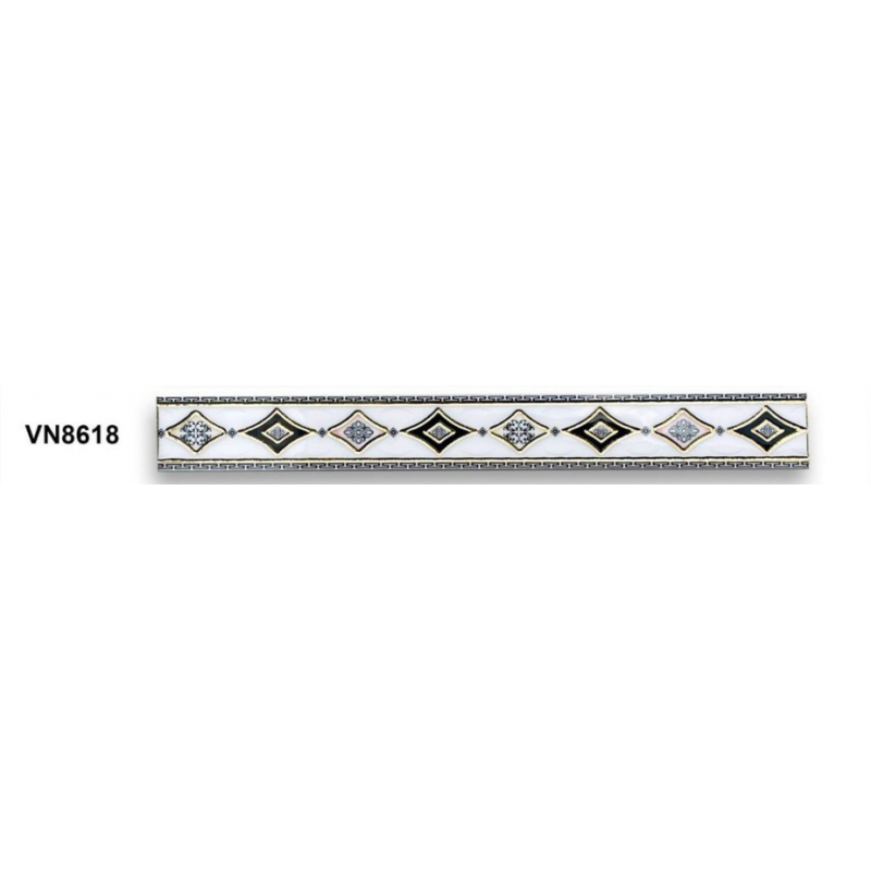 Gạch ốp 7x60 Viền Rãnh Kim VN8618