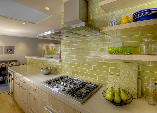 Bật mí cách phối gạch ốp nhà bếp sang trọng, sạch sẽ 