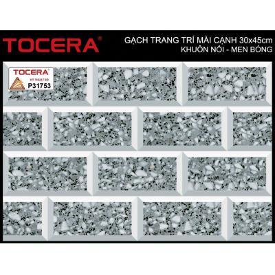 Gạch 30x45 Men bóng nổi, mài cạnh P31753