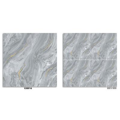 Gạch 80x80 PORCELAIN Màu Đậm VJ8916