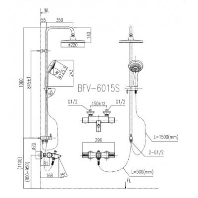 Sen cây nhiệt tự động BFV-6015S