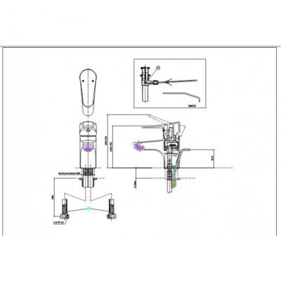 Vòi chậu nóng lạnh LFV-1002S